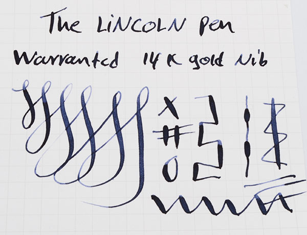 The Lincoln Oversize Fountain Pen - Red Woodgrain, Medium Flexible